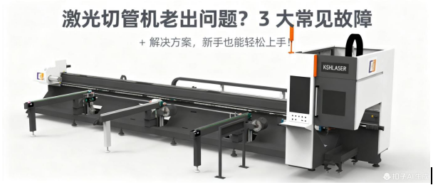 激光切管機老出問題？3 大常見故障 + 解決方案，新手也能輕松上手！